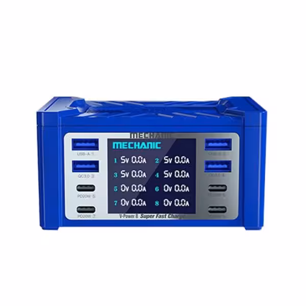 تستر شارژ 8 پورت 100W مکانیک مدل Mechanic iCharge V-power 8 ( اصلی )