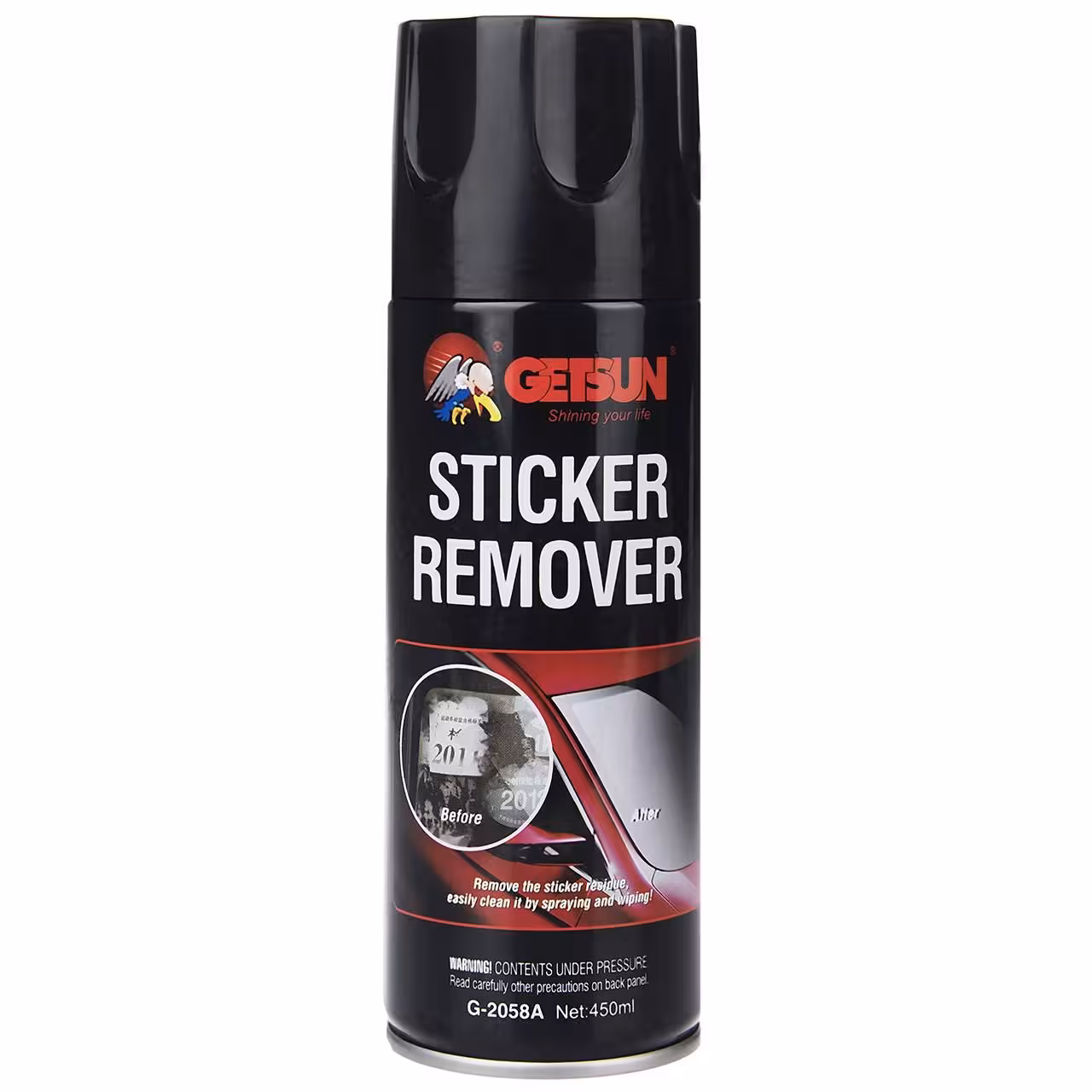 اسپری پاک کننده برچسب گتسان مدل sticker remover