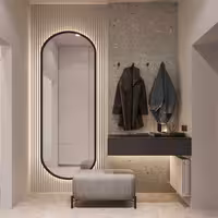 آینه مدل قدی طرح سرو کد w-140