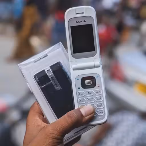 گوشی تاشو نوکیا مدل 2505 دوسیم کارت پس کرایه