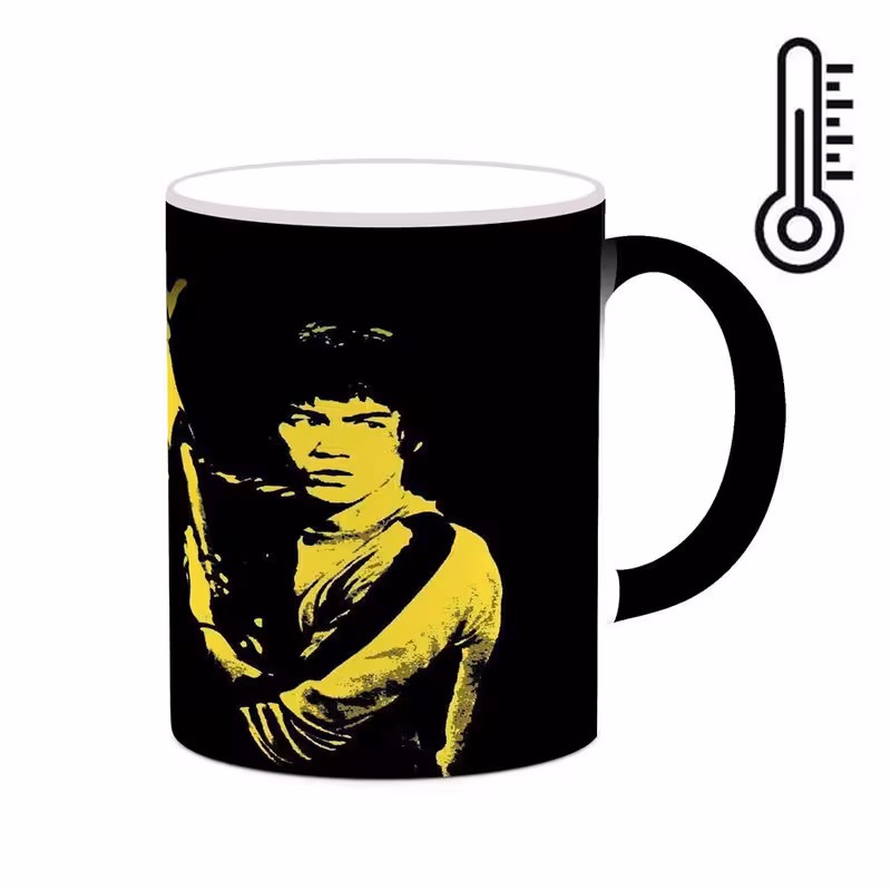 ماگ حرارتی چیتوکالا طرح بروسلی Bruce Lee مدل mgh25353