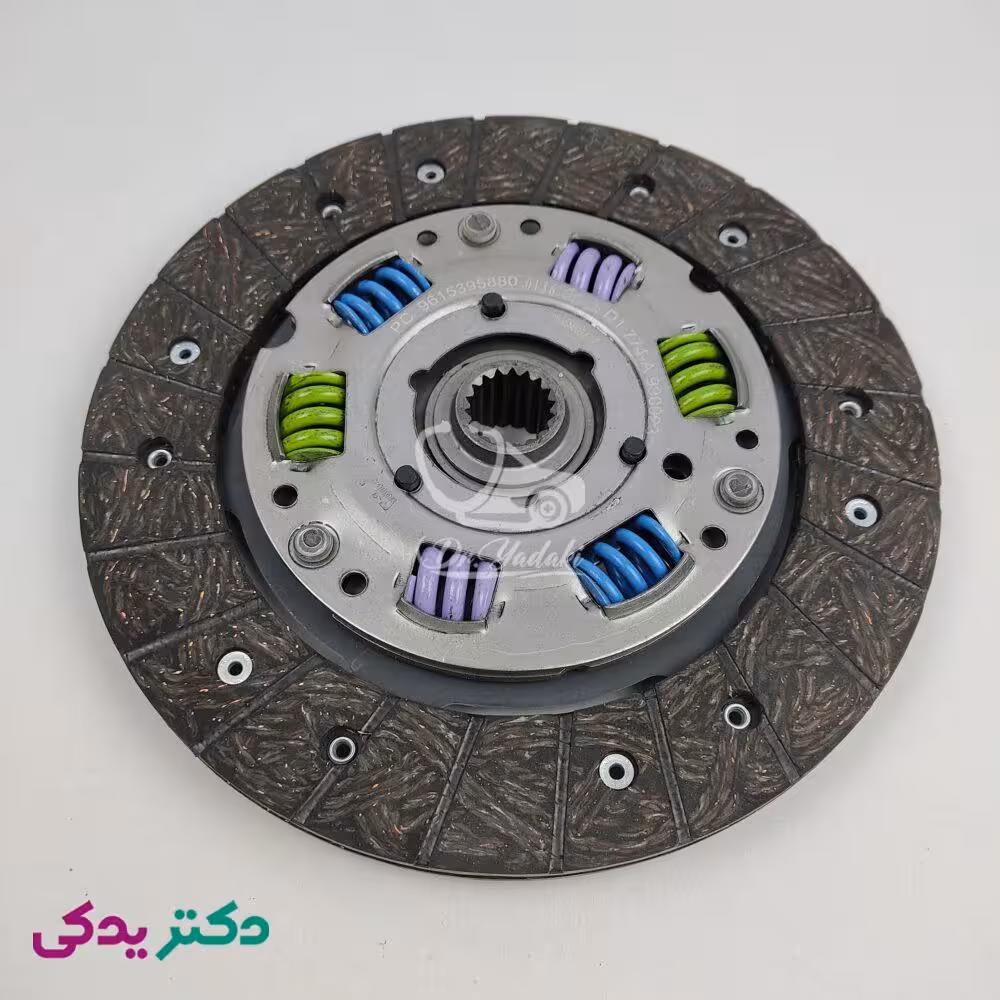 صفحه کلاچ پژو 405 پری دمپر طرح VALEO تکی (6 فنر) شرکتی ایساکو اصل 1090101299
