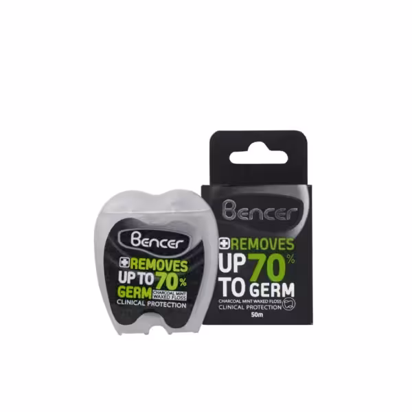 نخ دندان ذغالی بنسر Bencer