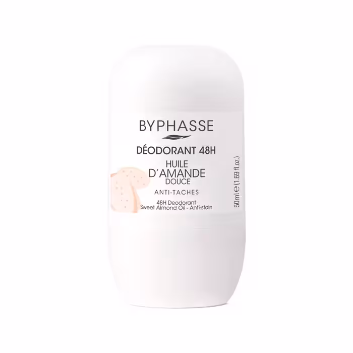 مام رول ضدتعریق زنانه عصاره روغن بادام شیرین 48 ساعته بایفس حجم 50 میلی لیتر