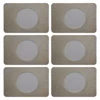 زیربشقابی طرح کلاسیک کد 8849 بسته 6 عددی | کالا مکس