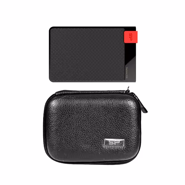 هارددیسک اکسترنال سیلیکون پاور مدل D30 ظرفیت دوترابایت به همراه کیف