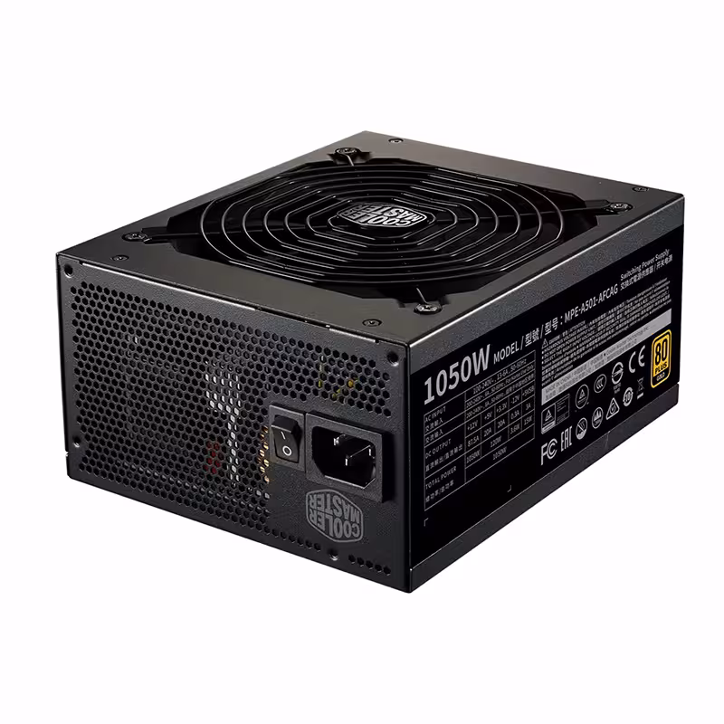 منبع تغذیه کولر مستر مدل Mwe Gold 1050 V2 Full Modular