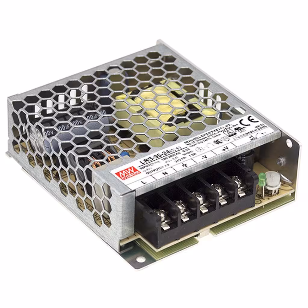 منبع تغذیه مینول سری RS-35-12