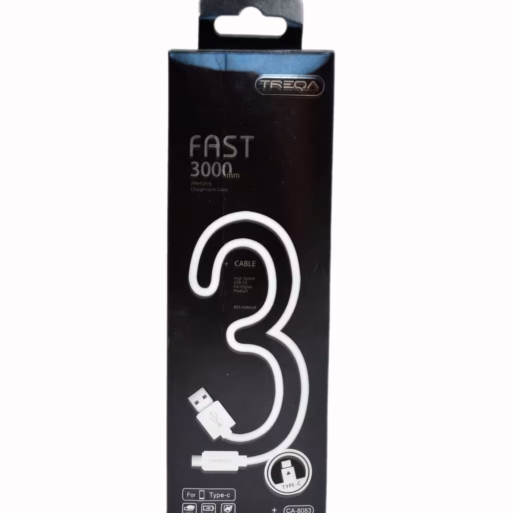 کابل تایپ سی Treqa  3m