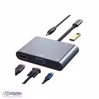 هاب 5 پورت مدل Type-C BYL-2002 | با قابلیت شارژ سریع 100W