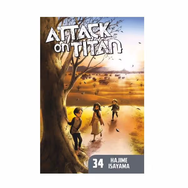 کتاب مانگا ATTACK ON TITAN VOL34 حمله به تایتان جلد 34