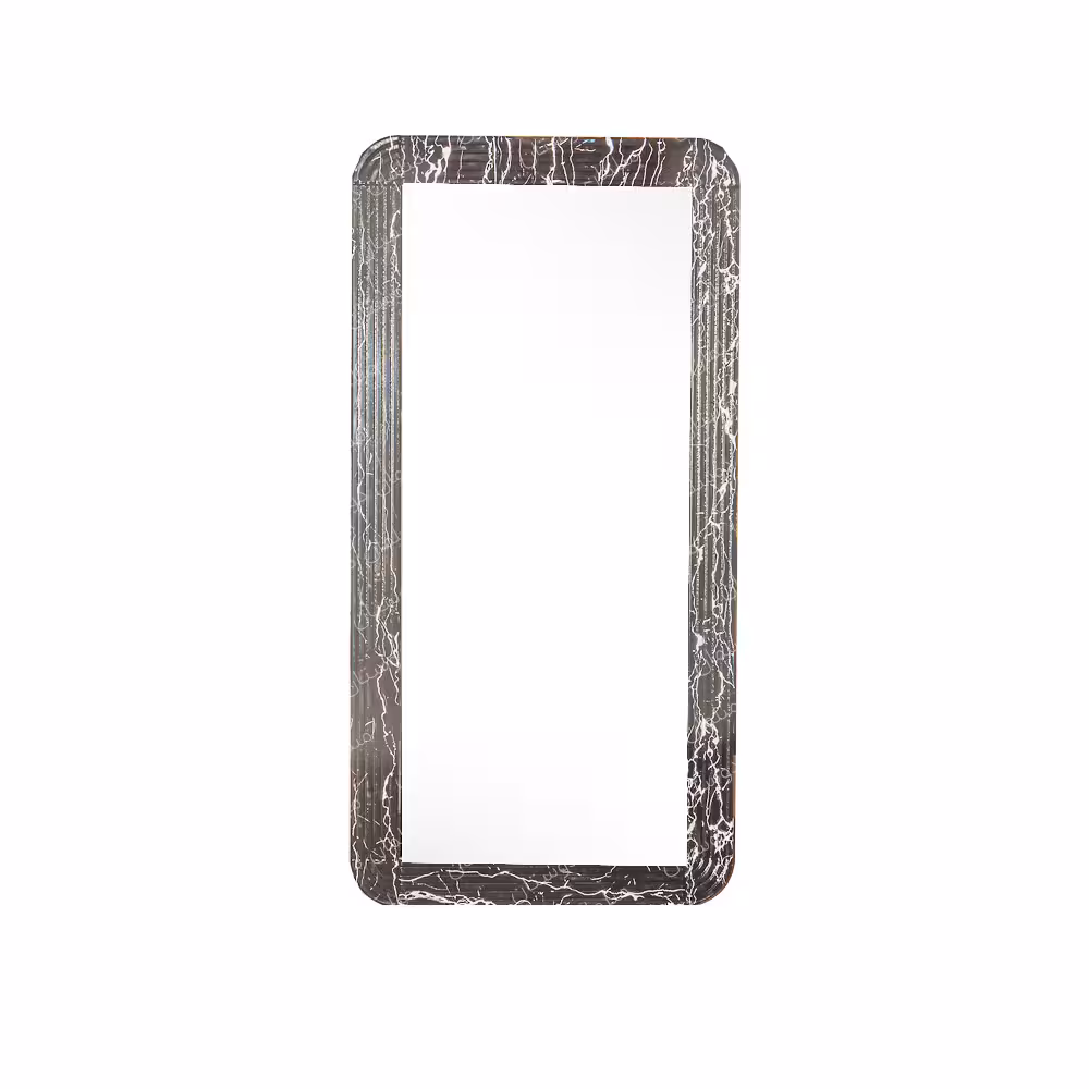 آینه بلند وکیوم مستطیلی مشکی