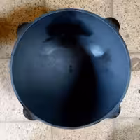 قازن 15لیتری چدنی اصل آببندی شده کاملا نچسب