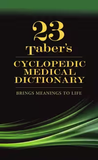 خرید و دانلود نسخه کامل کتاب Taber’s Cyclopedic Medical Dictionary
