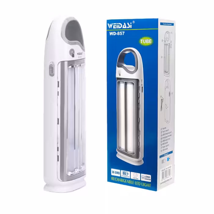 چراغ اضطراری لمسی ویداسی مدل WD-857 آبی