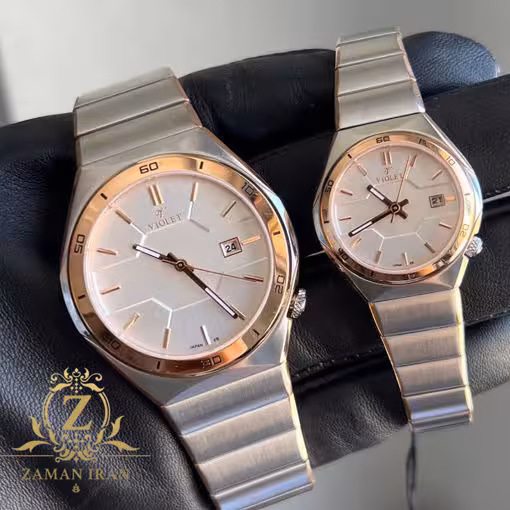 ساعت مچی ست مردانه و زنانه ویولت Violet اورجینال مدل B0633G/2