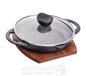 تابه گریل چدن دو طرفه نالینو مدل Spiza
