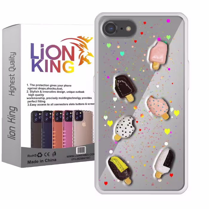 کاور لاین کینگ مدل icecrime مناسب برای گوشی موبایل اپل iPhone 7/8