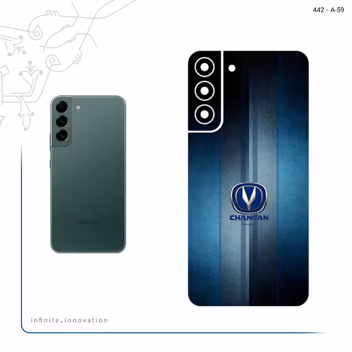 برچسب پوششی ماهوت مدل CHANGAN مناسب برای گوشی موبایل سامسونگ Galaxy S22 Plus 5G