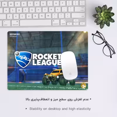 ماوس پد هومرو طرح بازی Rocket League مدل A2274
