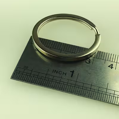 حلقه جاکلیدی مدل دولا تخت کد STL5 بسته 5 عددی