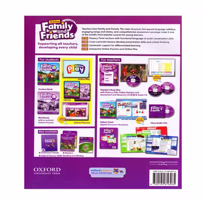 کتاب Family And Friends Second Edition اثر Tamzin Thompson And Jenny Quintana انتشارات الوندپویان 2 جلدی