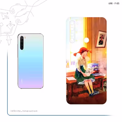 برچسب پوششی ماهوت مدل Watashi No Ashinaga Ojisan مناسب برای گوشی موبایل شیائومی Redmi Note 8 2021