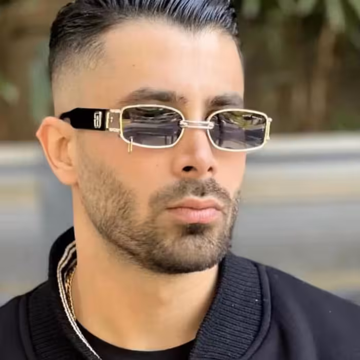 عینک آفتابی مدل پیرسینگ دار