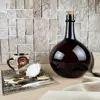 قرابه شیشه ای مدل خمره ای کد 051