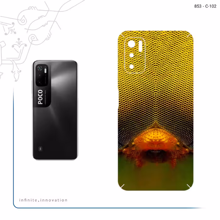 برچسب پوششی ماهوت مدل Bee eyes مناسب برای گوشی موبایل شیائومی Poco M3 Pro 5G