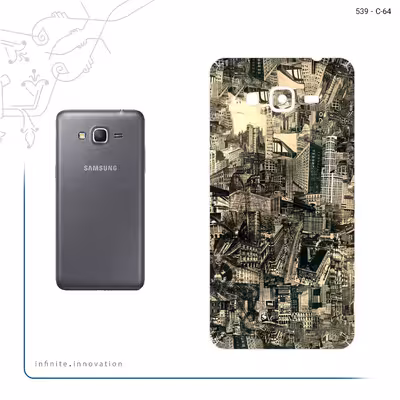 برچسب پوششی ماهوت مدل Collage of Skyscraper مناسب برای گوشی موبایل سامسونگ Galaxy Grand Prime