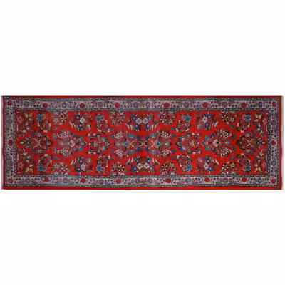 فرش قدیمی دستبافت دو متری فرش هریس کد 101619