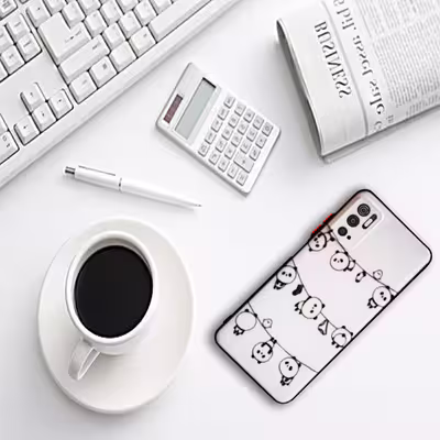 کاور لاین کینگ مدل PANDA UV مناسب برای گوشی موبایل شیائومی Poco M3 Pro به همراه پایه نگهدارنده