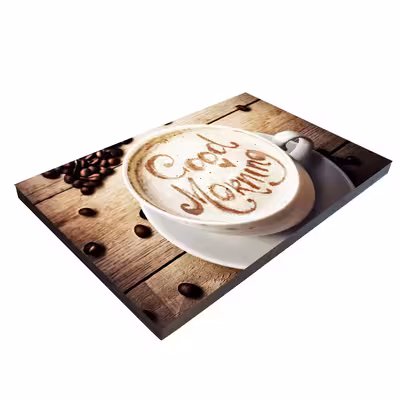 تابلو شاسی بکلیت طرح قهوه و نسکافه مدل SH-S4422