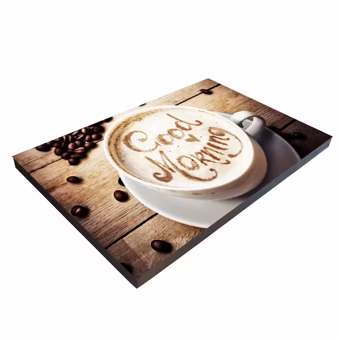 تابلو شاسی بکلیت طرح قهوه و نسکافه مدل SH-S4422