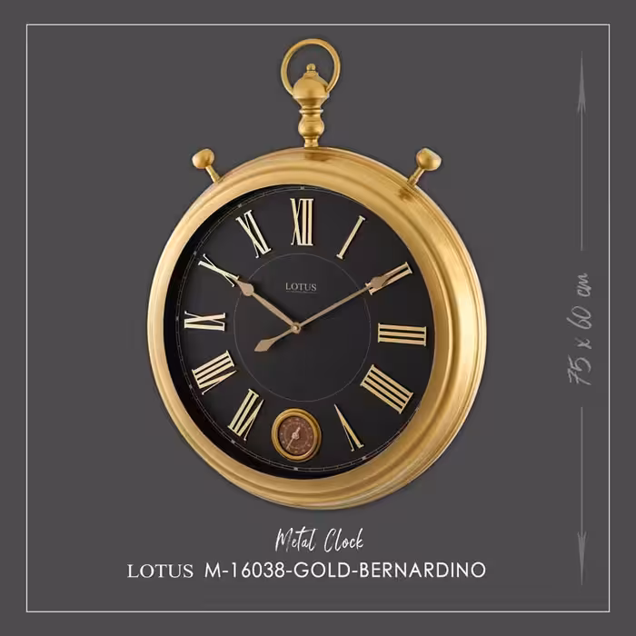 ساعت دیواری لوتوس مدل 16038BERNARDINO 