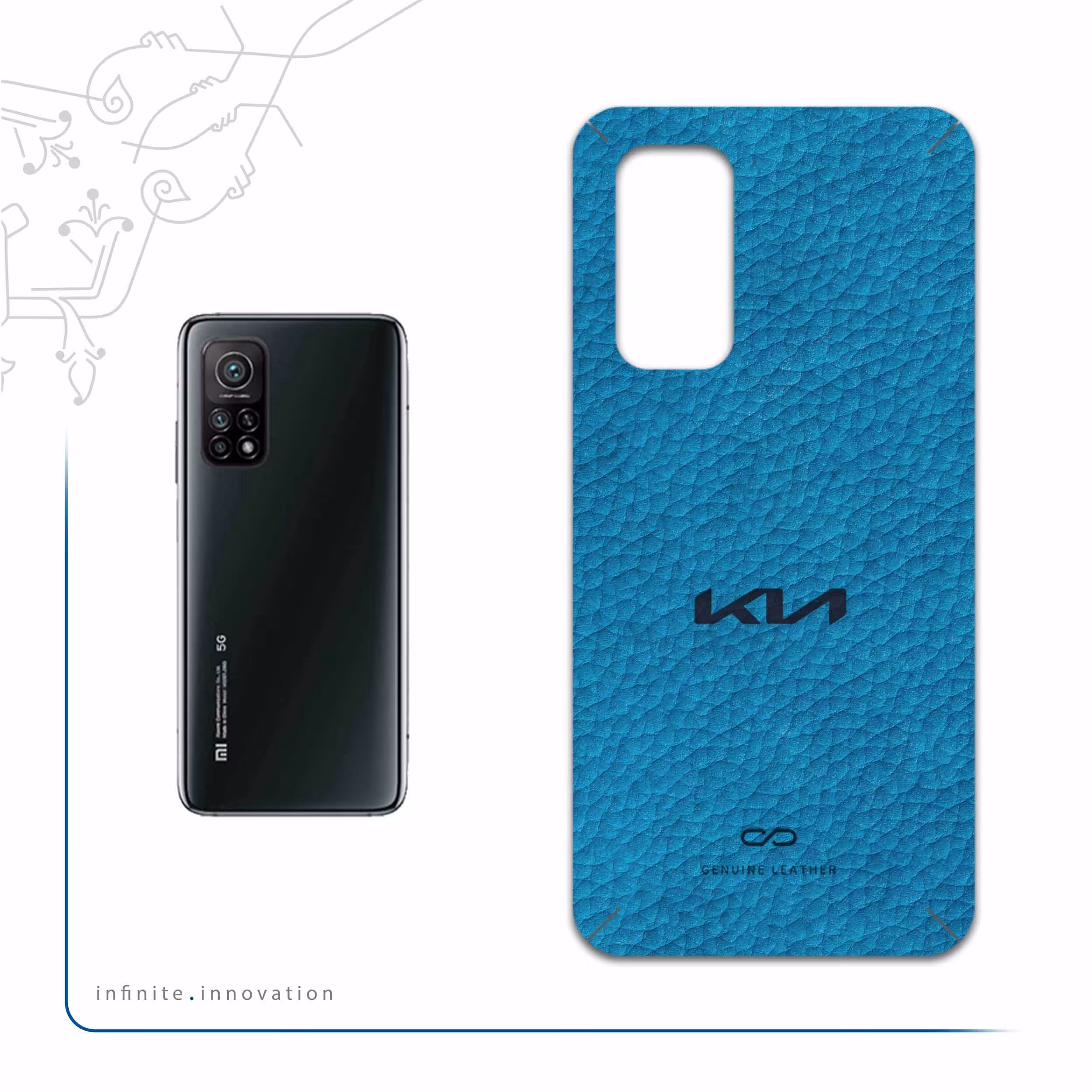 برچسب پوششی ماهوت مدل BL-KIA مناسب برای گوشی موبایل شیائومی Mi 10T Pro 5G