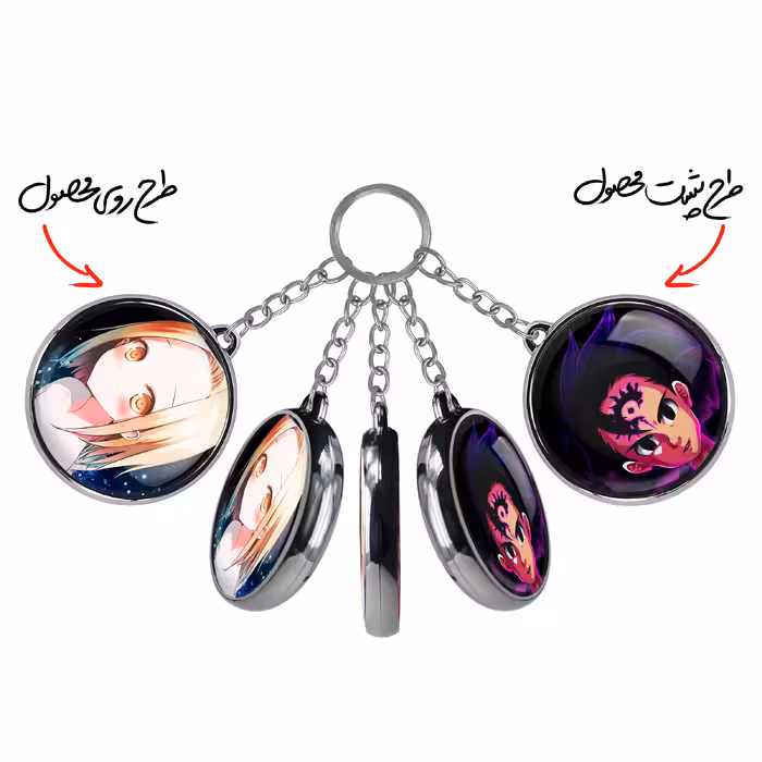 جاکلیدی خندالو طرح زلدریس و الین انیمه هفت گناه کبیره مدل دوطرفه کد 1752017522