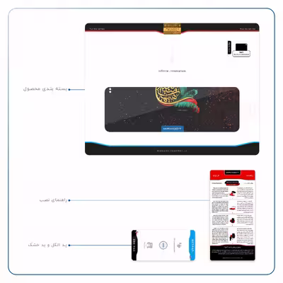 برچسب پوششی ماهوت مدل Hyhat مناسب برای تبلت اپل iPad Pro 11 (GEN 2) 2020 A2230