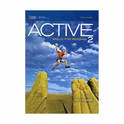 کتاب Active Skills for Reading اثر Neil J Anderson انتشارات نشنال جئوگرافیک 5 جلدی