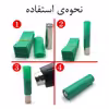 روکش باتری لیتیوم یون مدل 18650 کد Fg بسته 20 عددی