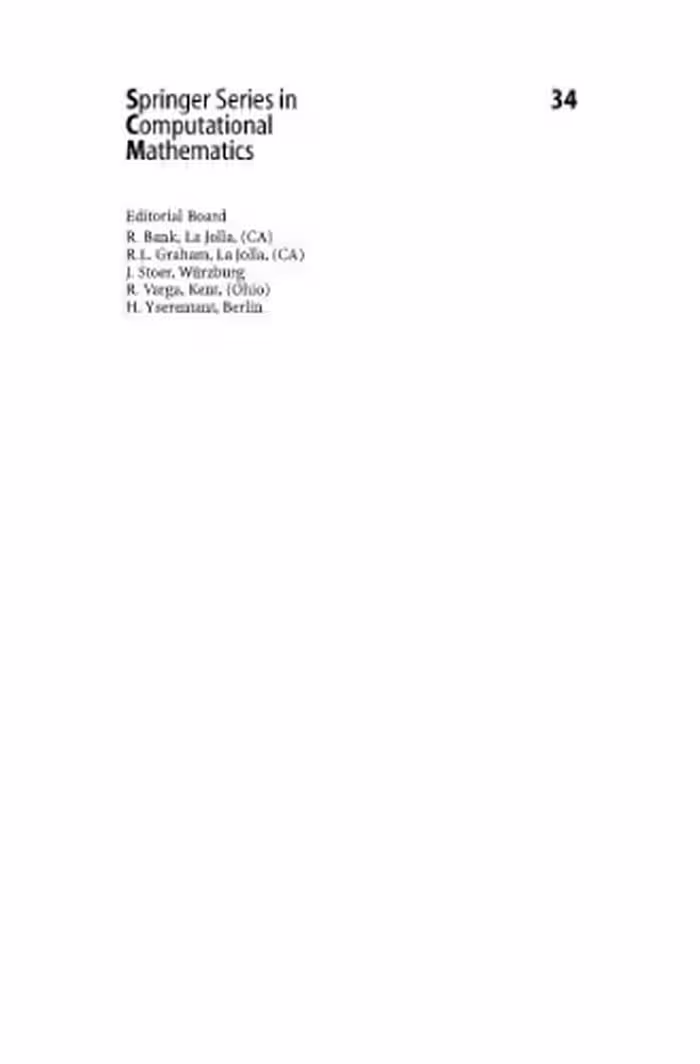 خرید و دانلود نسخه کامل کتاب Domain Decomposition Methods — Algorithms and Theory