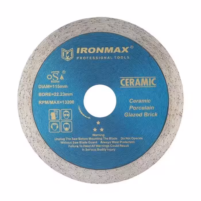 صفحه سرامیک بر 115 میلیمتر آیرون مکس