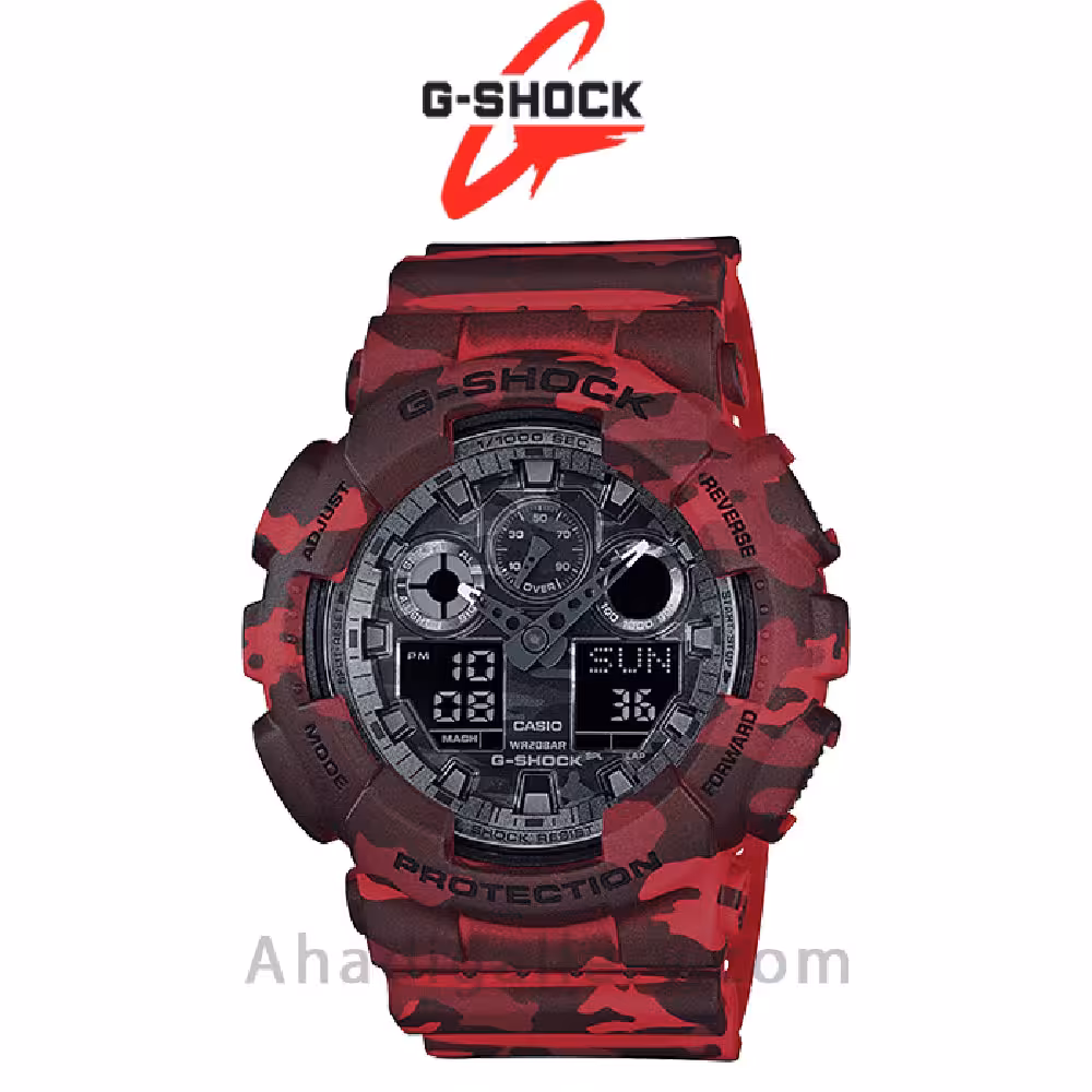 ساعت مچی کاسیو سری جی شاک مدل GA-100CM-4ADR