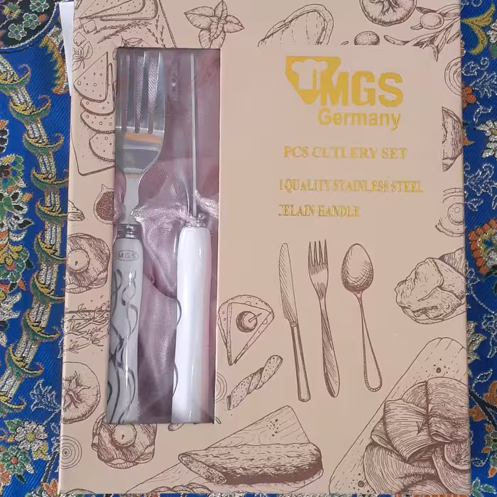 کارد وچنگال سرامیکی MGS