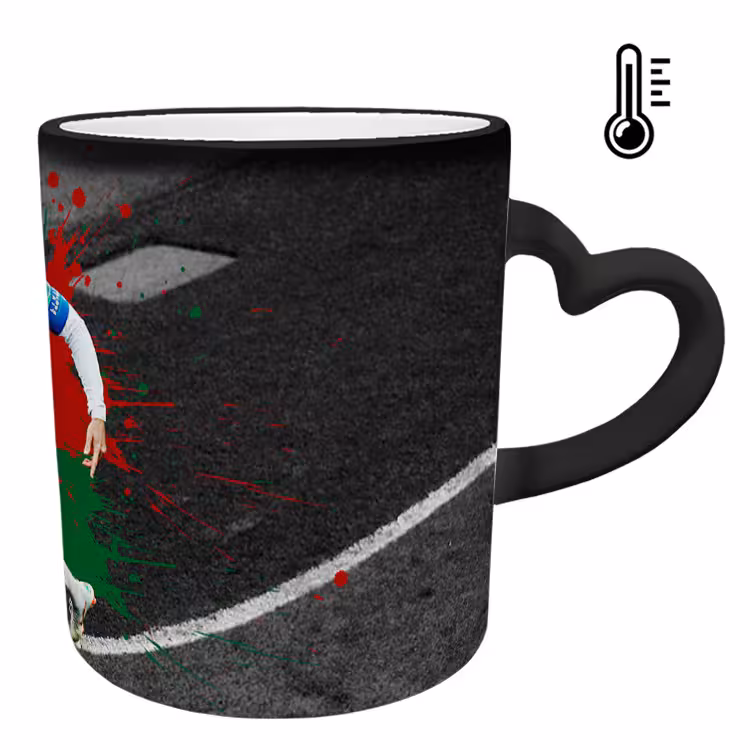 خرید ماگ-لیوان حرارتی  دسته ساده  رونالدو کد 196