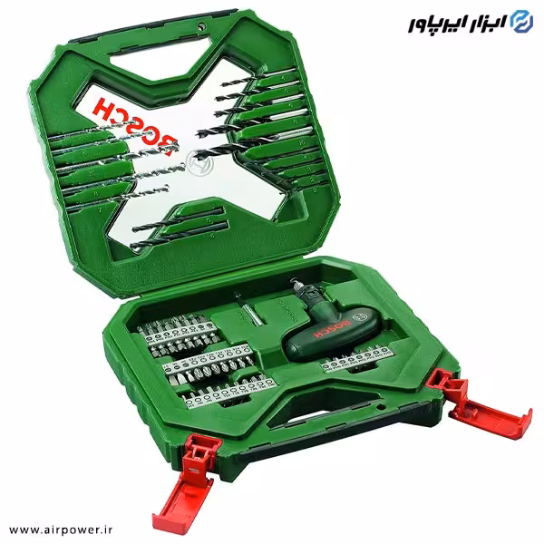 ست مته و سری پیچ گوشتی بوش آلمان 60 عددی مدل X54