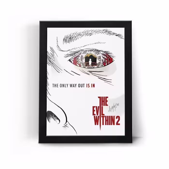 تابلو قاب اویل The Evil Within 7