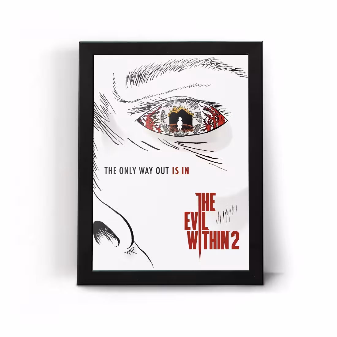 تابلو قاب اویل The Evil Within 7