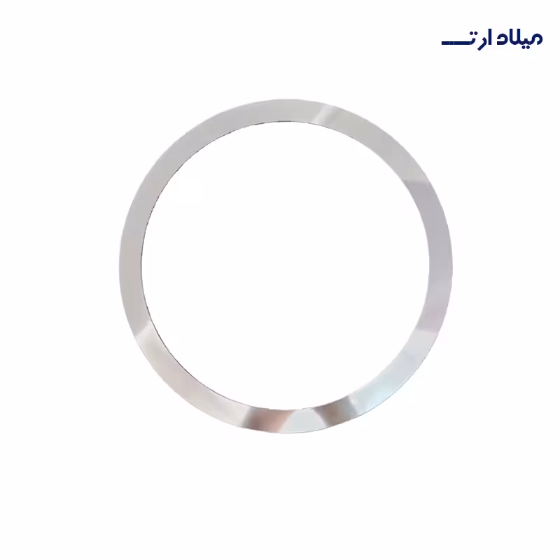رینگ ساده نقره ای 45سانت
